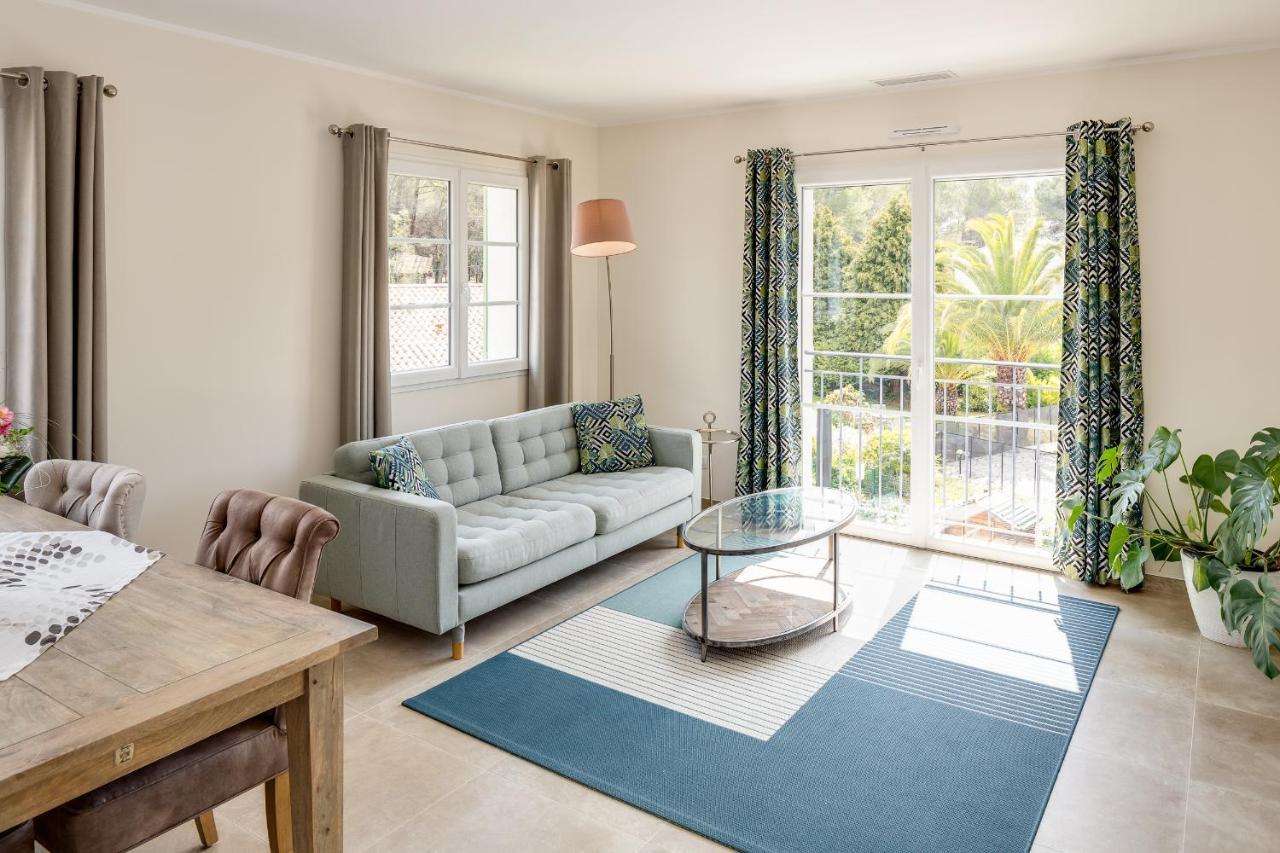 Luxurious And Spacious Apartment In The Heart Of The Cote D'Azur Рокфор-ле-Пен Экстерьер фото